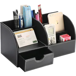 1Pc Desktop Pen Holder Stationery Holder Pencil Cosmetics Organizer for Desk Office School Storage Case Accessories