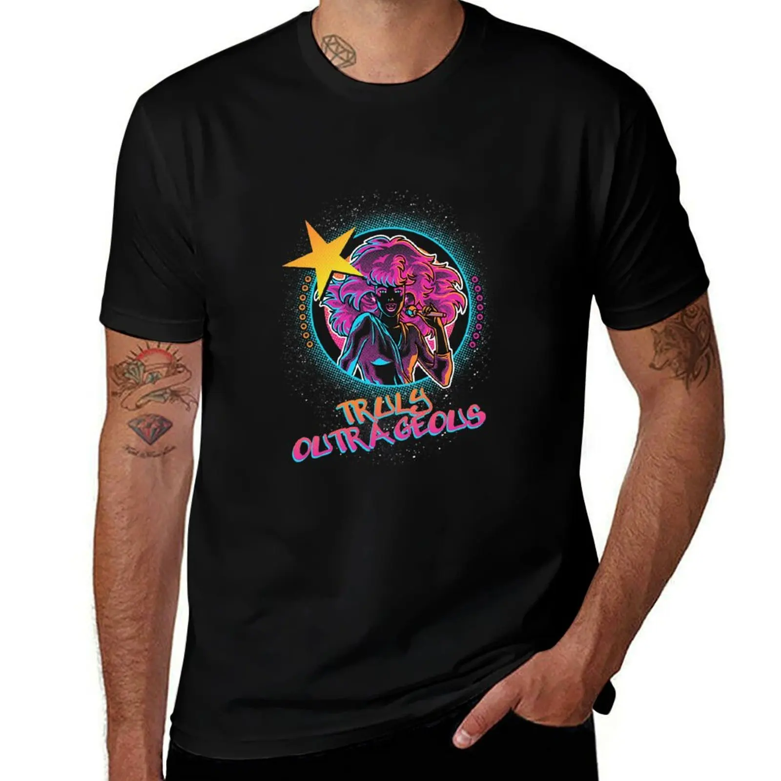 Truly Outrageous T-Shirt Work Basic Short Sleeve Top T-Shirt
