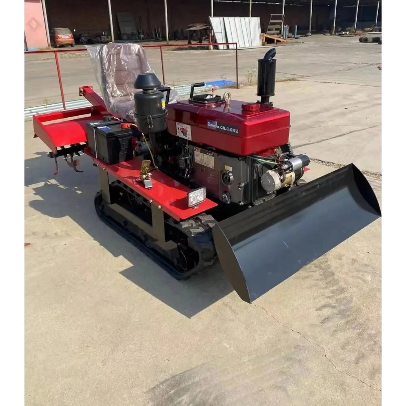Factory Direct Sales Agricultural Crawler Tractors Professional Manufacture Cheap Rubber Tracked Mini Crawler Tractor