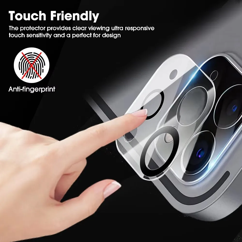 Camera Lens Protectors Tempered Glass Films for Apple IPad Pro 11inch 13inch HD Clear Full Coverage Lens Cover for IPad Pro