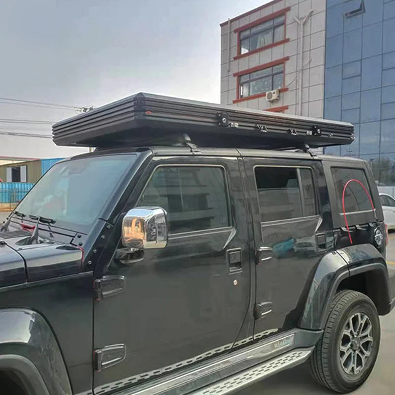 

Aluminium Pop Up Hard Shell Aluminum Hard Shell Aluminum Frame Outdoor Camping Car Rooftop Tent Hard Shell Roof Top Tent Custom