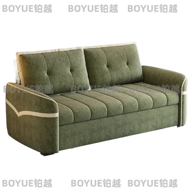 Multifunctional Foldable Sofa Bed Double Removable Washable Cover Convertible Sleeper Couch for Living Room Guest Temporary