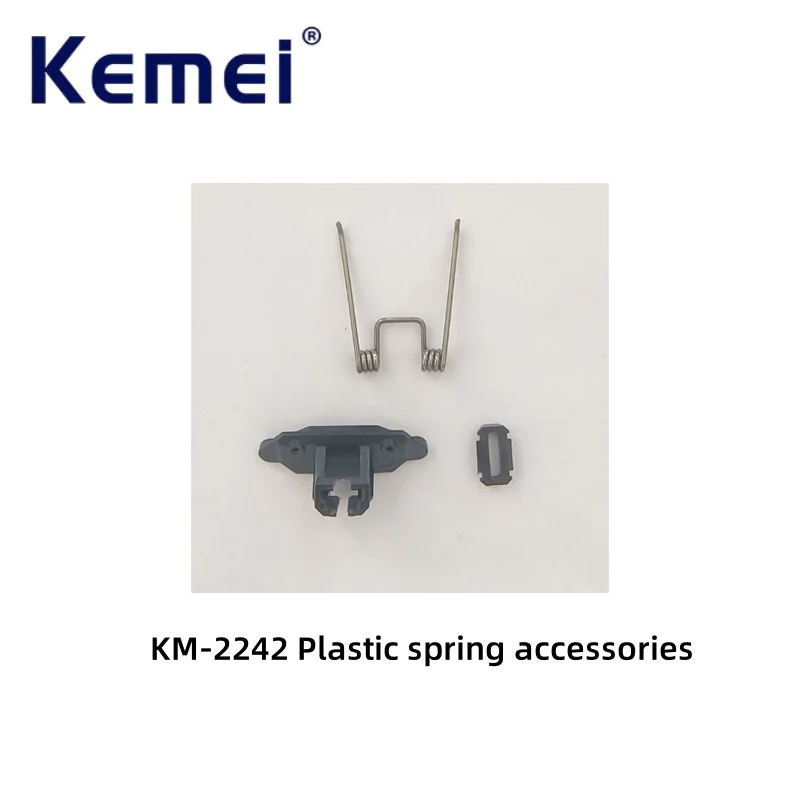 Kemei KM-2242 Professional Hair Clipper Accessories, Replacement Parts, Spring Plastic Components, Genuine Parts,plastic parts