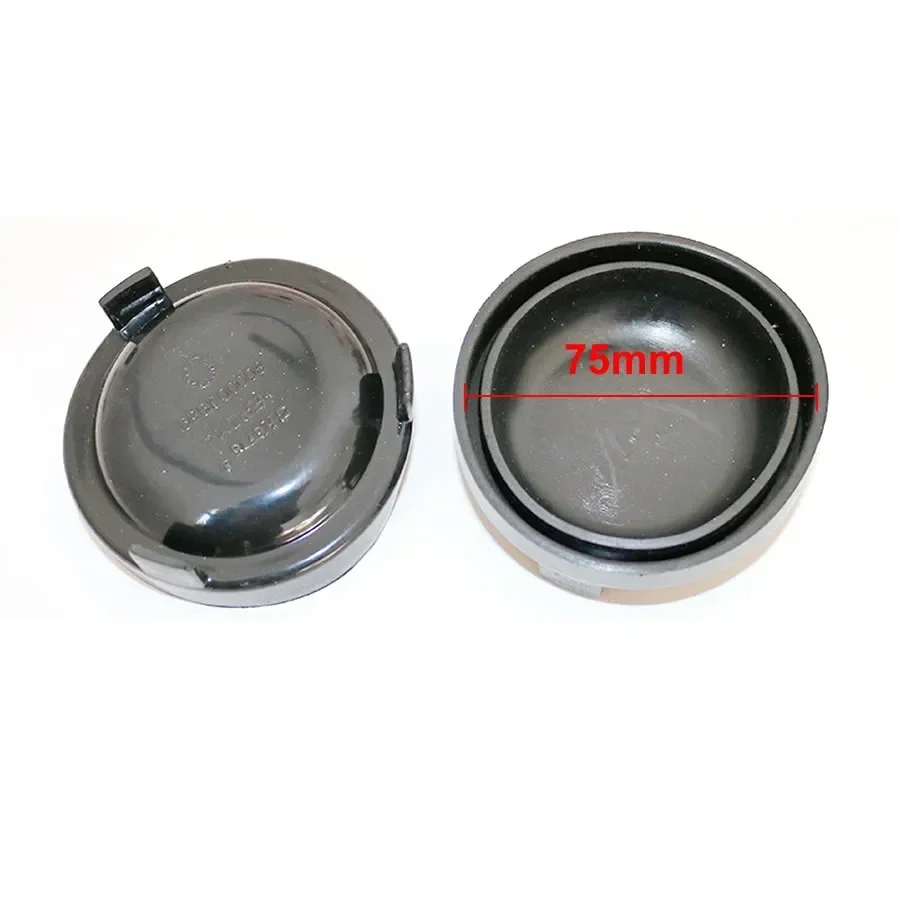 For Skoda Kamiq 2018 2019 2020 Low High Beam Light Dust Cover Rubber Waterproof Dustproof Headlight Lamp Access Cap 75mm