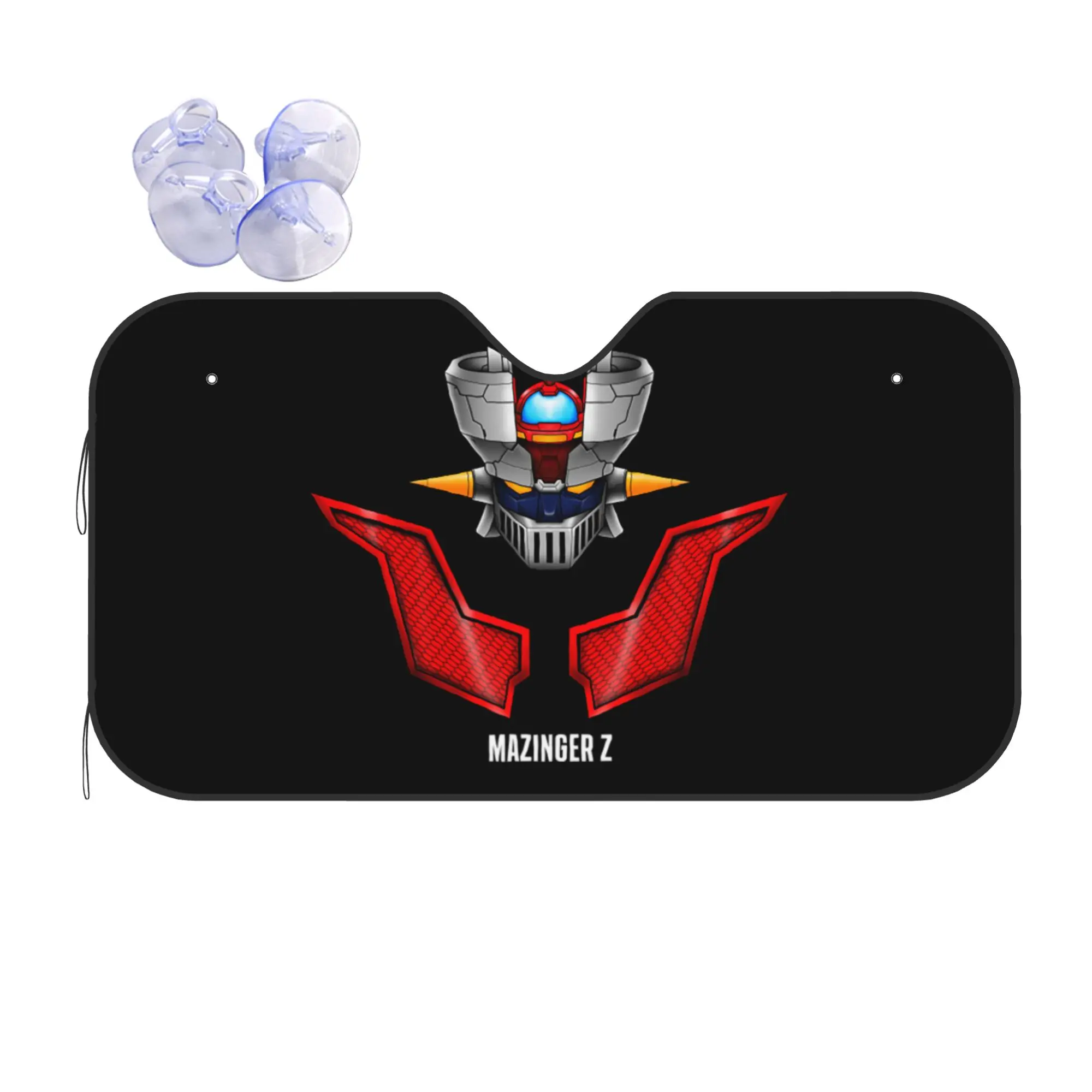 Ufo Robot Goldorak Grendizer Mazinger Z Car Front Window Sun Shade Heat Insulation Cover Portable Covers Car Solar Protection