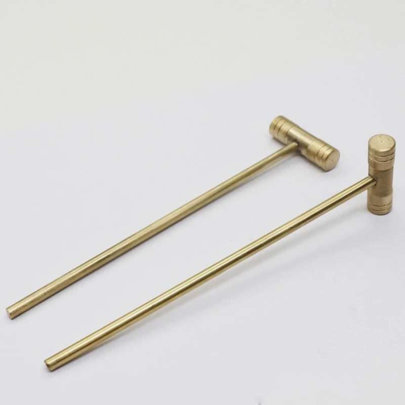 Mini-Miniature Brass Hammer Round for Head Hand Tool for Eating Walnut Jewelery Drop Shipping