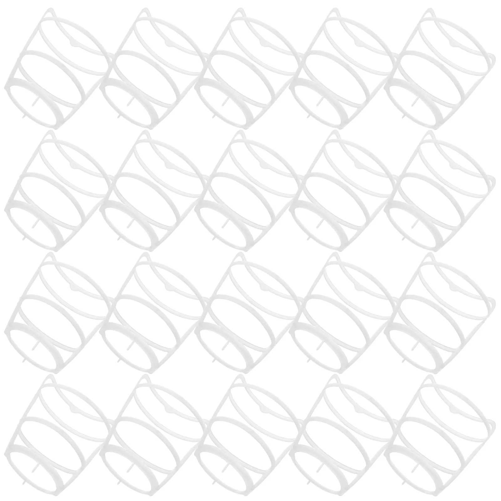 

20Pcs Infusion Bottle Nets Plastic Thick Reusable Hospital Clinic Saline Bottle Holder Sleeve for Infusion Stand