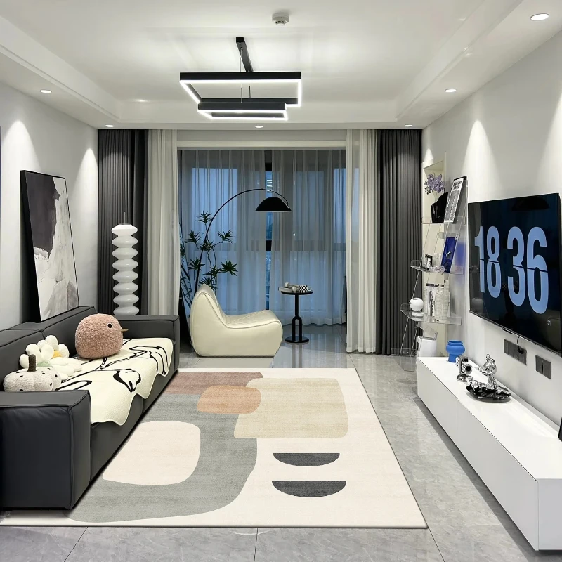 

Luxury Carpet Living Room Lounge Rug Bedroom Home Decor Floor Mat Contemporary Modern Design Interior Furniture Tapete Carpet