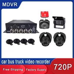 4 Channel H.264 720p 1080p Mobile Dvr Package with 4 Camera