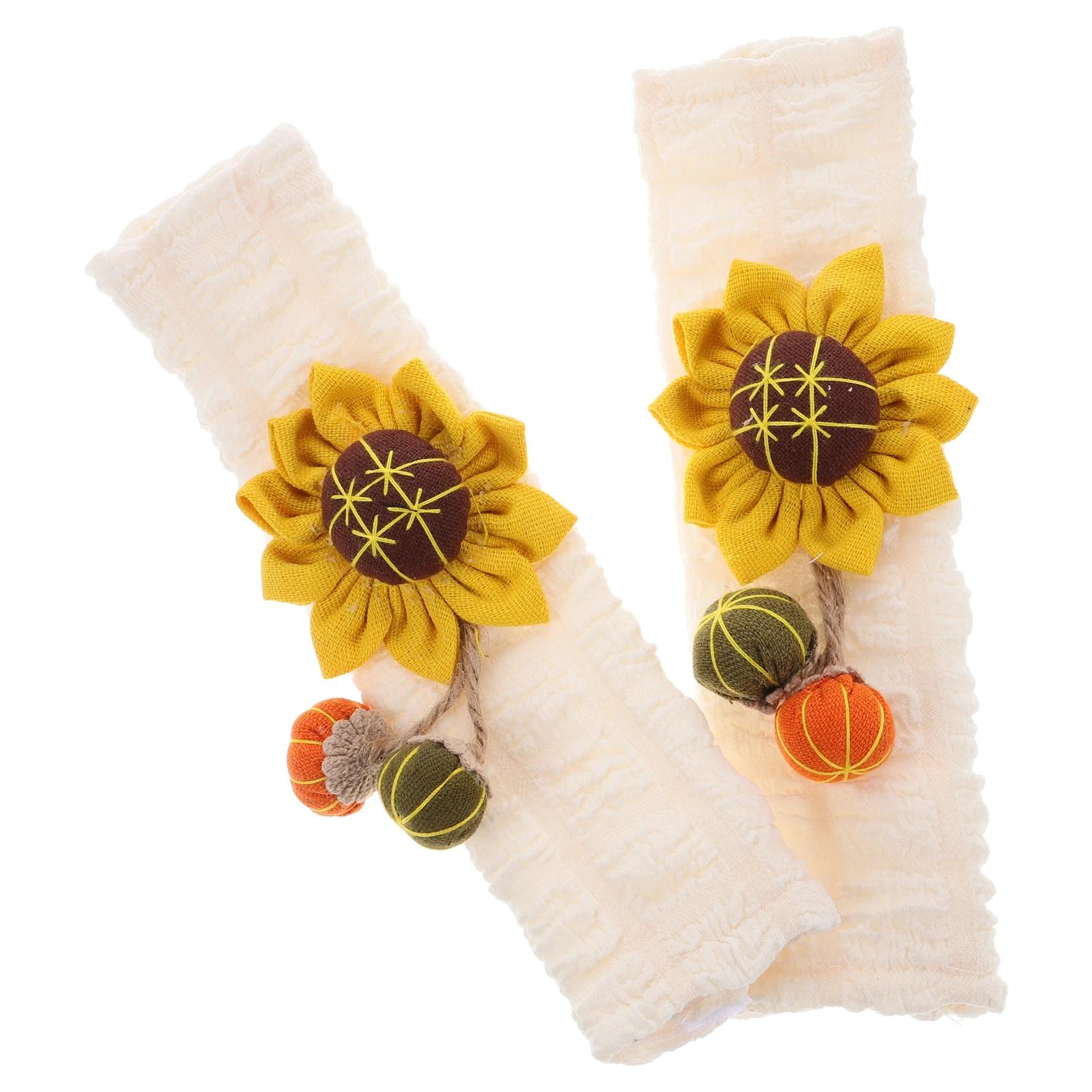 

Flower Sun Flower Car Cover Pads Shoulder Cover Pad Cute Kawaii Car Accessories Strap Pads Child