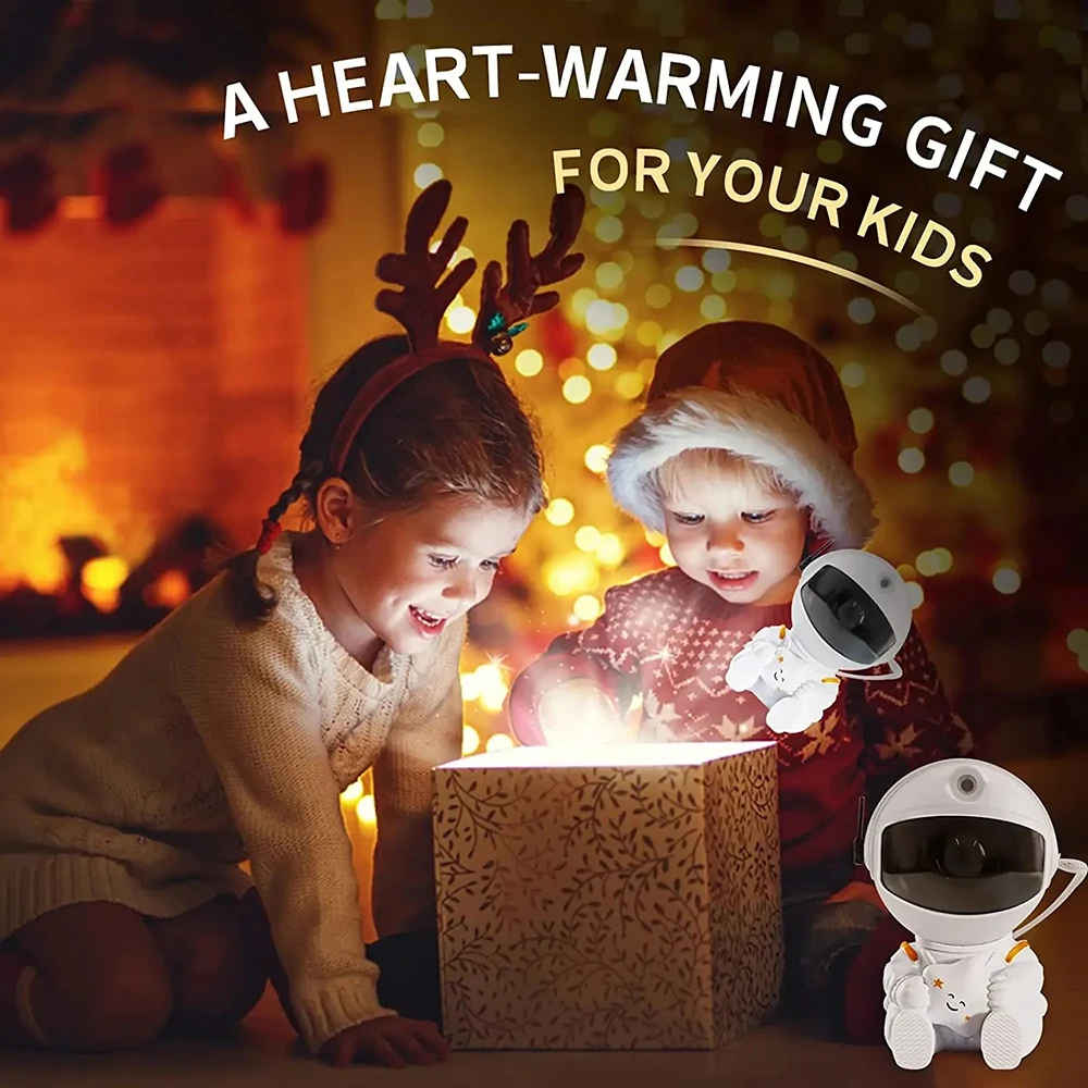 Astronaut Starry Sky Projection Light Full of Stars Ambient Light Spaceman Laser Nebula Water Ripple Bedroom Projection Light