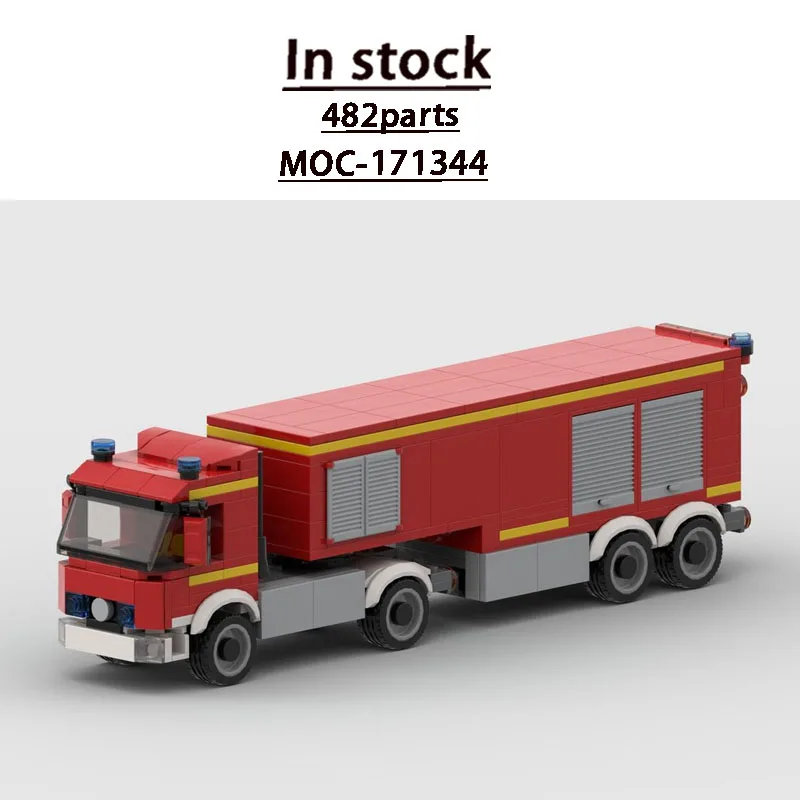 

Конструктор MOC-171344: Новая модель грузового контейнеровоза, 482 детали. Креативный подарок для мальчиков на День рождения и Рождество.