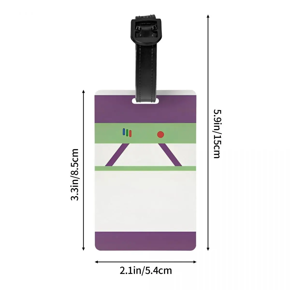 Etiqueta de equipaje de viaje Toy Story Buzz Lightyear, soporte de etiqueta de equipaje, Dirección de identificación, etiqueta de equipaje de avión, regalos para mujeres