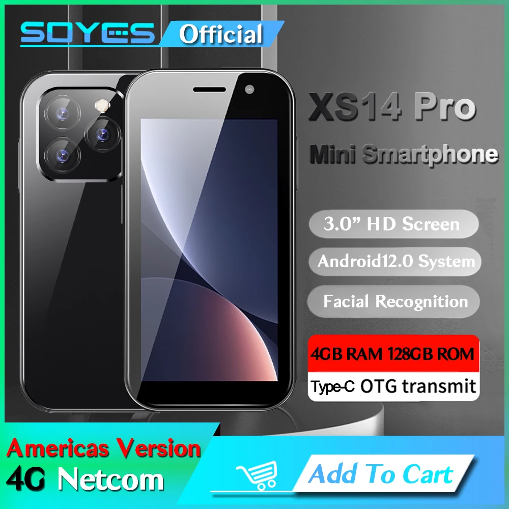 SOYES XS14 Pro Americas Version 4G Mini Smartphone 3.0