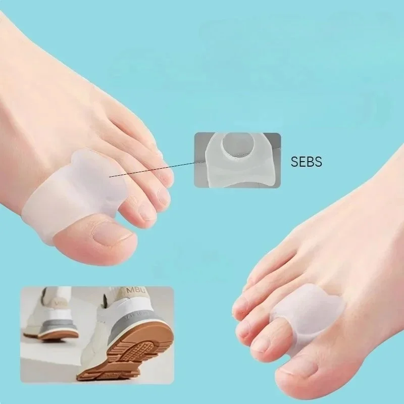 1/2/3/4/5/6pairs Men Women Breathable Toe Sleeves Unisex Protective Toe Covers For Running Cycling Sports