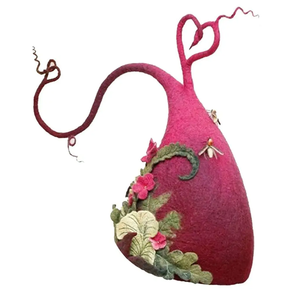 

Adjustable Wide Brim Gift Halloween Party Witch Peaked Hat Magic Wizard Hat Cosplay Props Felt Witch Hats