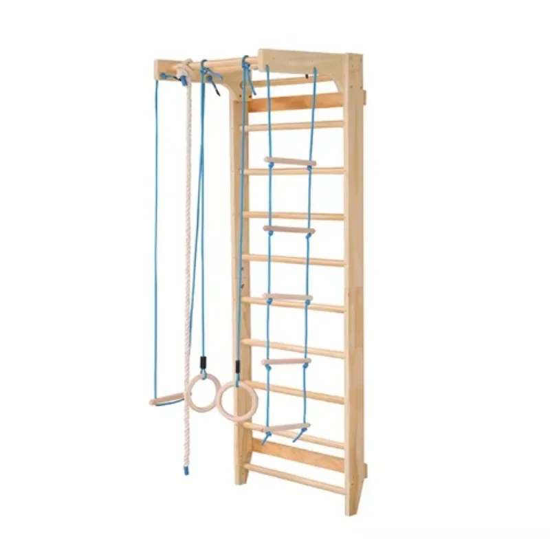 Ladder Wood wall Stall Bar  Physical Therapy  And Gym Ladder/climbing frames/kids climbing frame