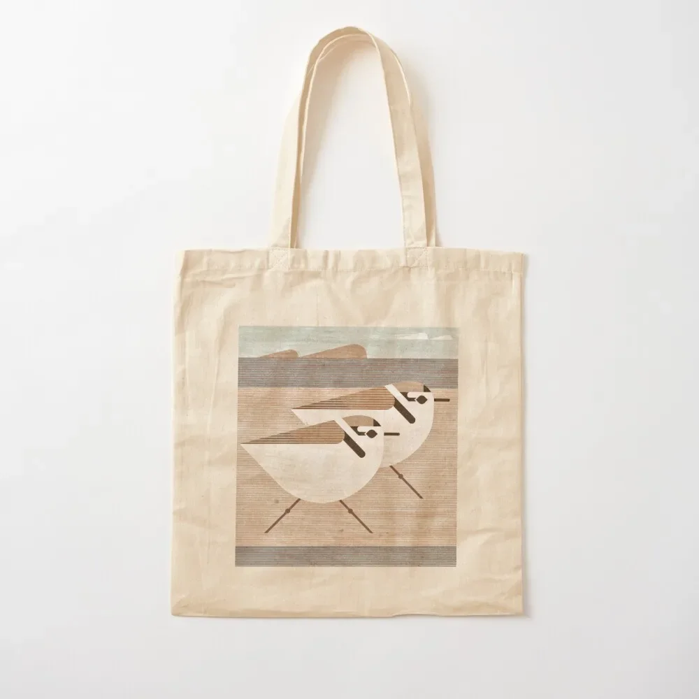 

Snowy Plovers Tote Bag hand bag cute tote bag