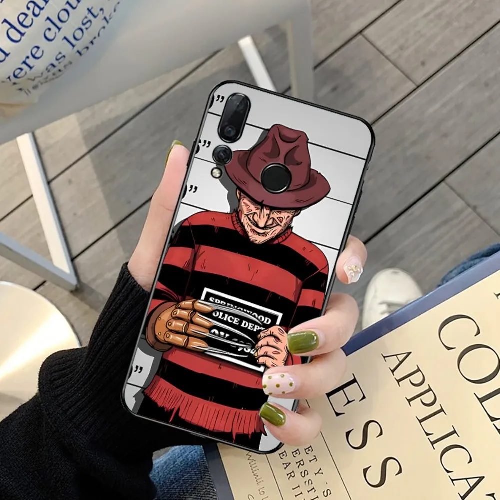 Film K-Krueger F-Freddy Horror Phone Case For Huawei Y9 6 7 5 Prime Enjoy 7s 7 8 plus 7a 9e 9plus 8E Lite Psmart Shell