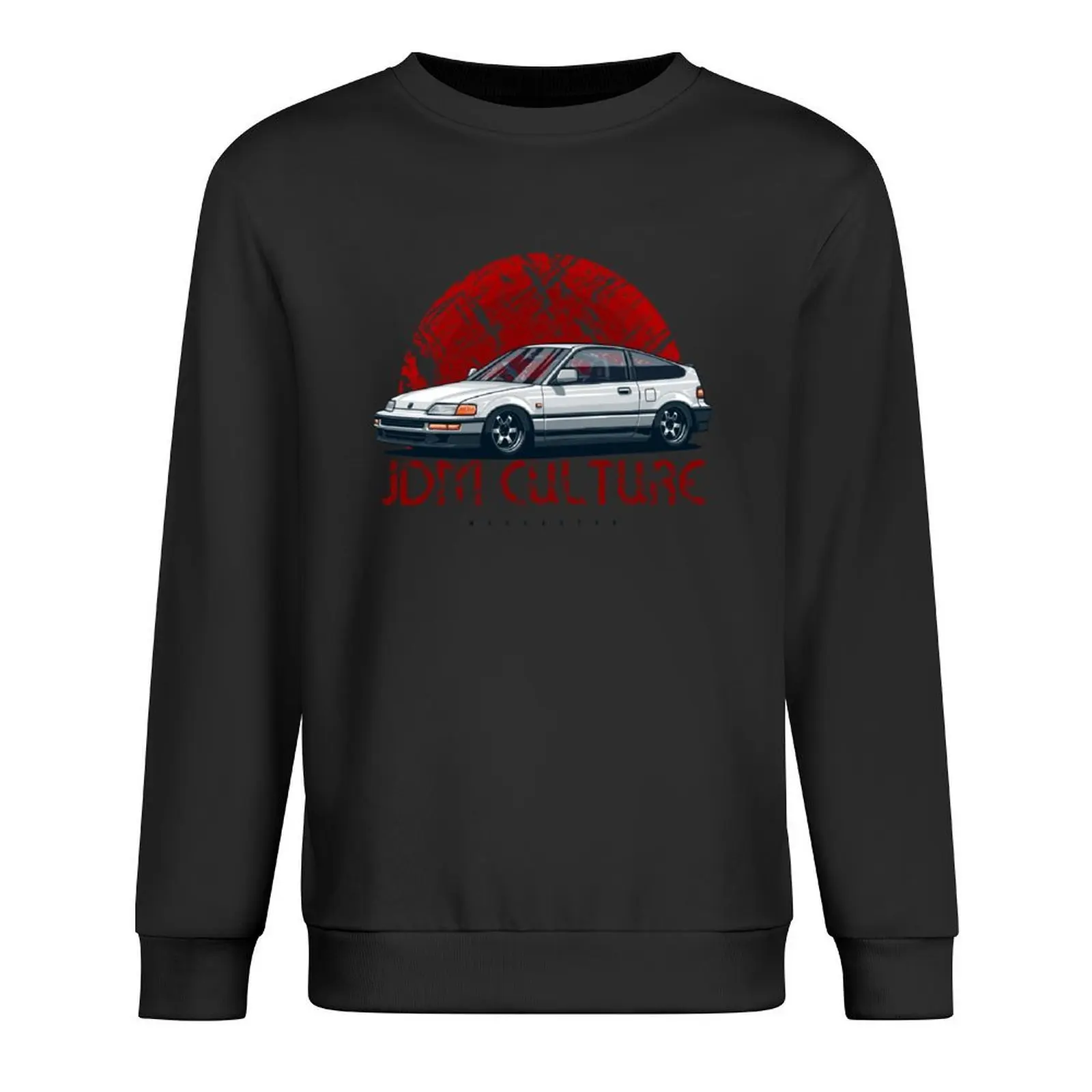 

JDM Culture. CRX Pullover aesthetic clothing anime clothes men's sweat-shirt men's clothing new in hoodies & sweat-shirt
