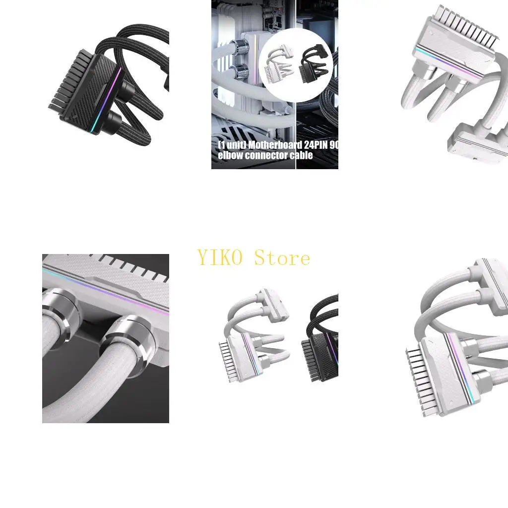 K32C 24Pin Extension Cable Double Tube For Symmetrical Wire Arrangement In