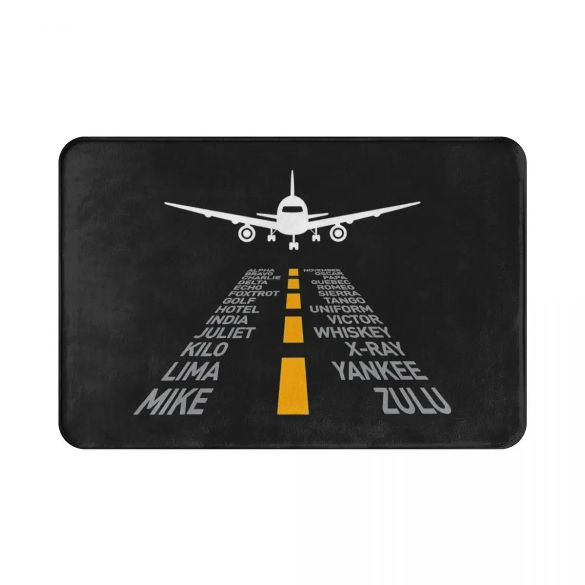 Airplane Pilot Doormat Rug carpet Mat Footpad Polyester Non-slip Cushion Entrance Kitchen Bedroom balcony toilet 40*60cm