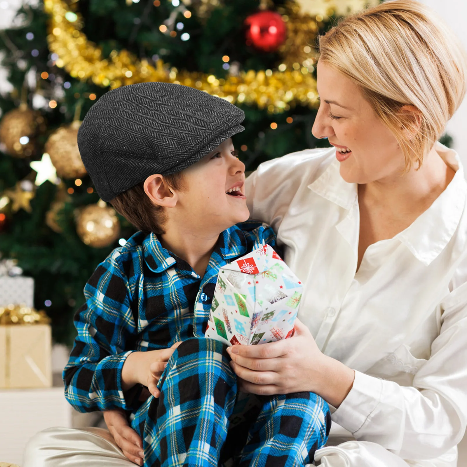 

Classic Newsboy For Toddler Boys Soft Breathable Kids Flat Vintage Beret Boys Headwear Page Boy Hat Childrens Baker Cap Stylish