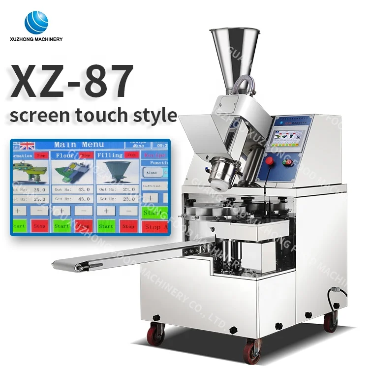 Mesin Pembuat Bao Bun Otomatis, Mesin Produksi Baozi, Momo, Siopao, Mesin Pembuat Bakpao Isi Kukus