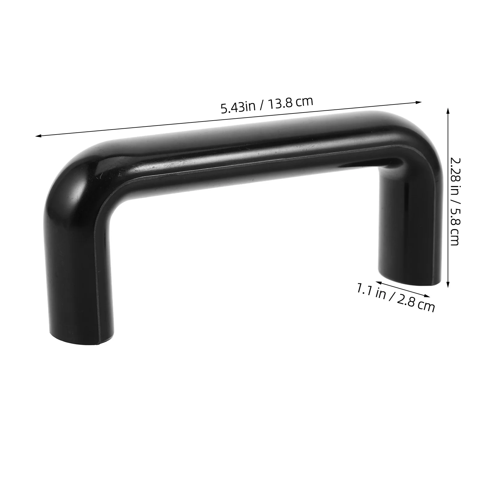 1 قطعة مقبض سحب بلاستيكي 120 مللي متر ثقب مركز M8 الموضوع U شكل الباكليت خزانة سحب الثقيلة لأثاث باب الفرن #5