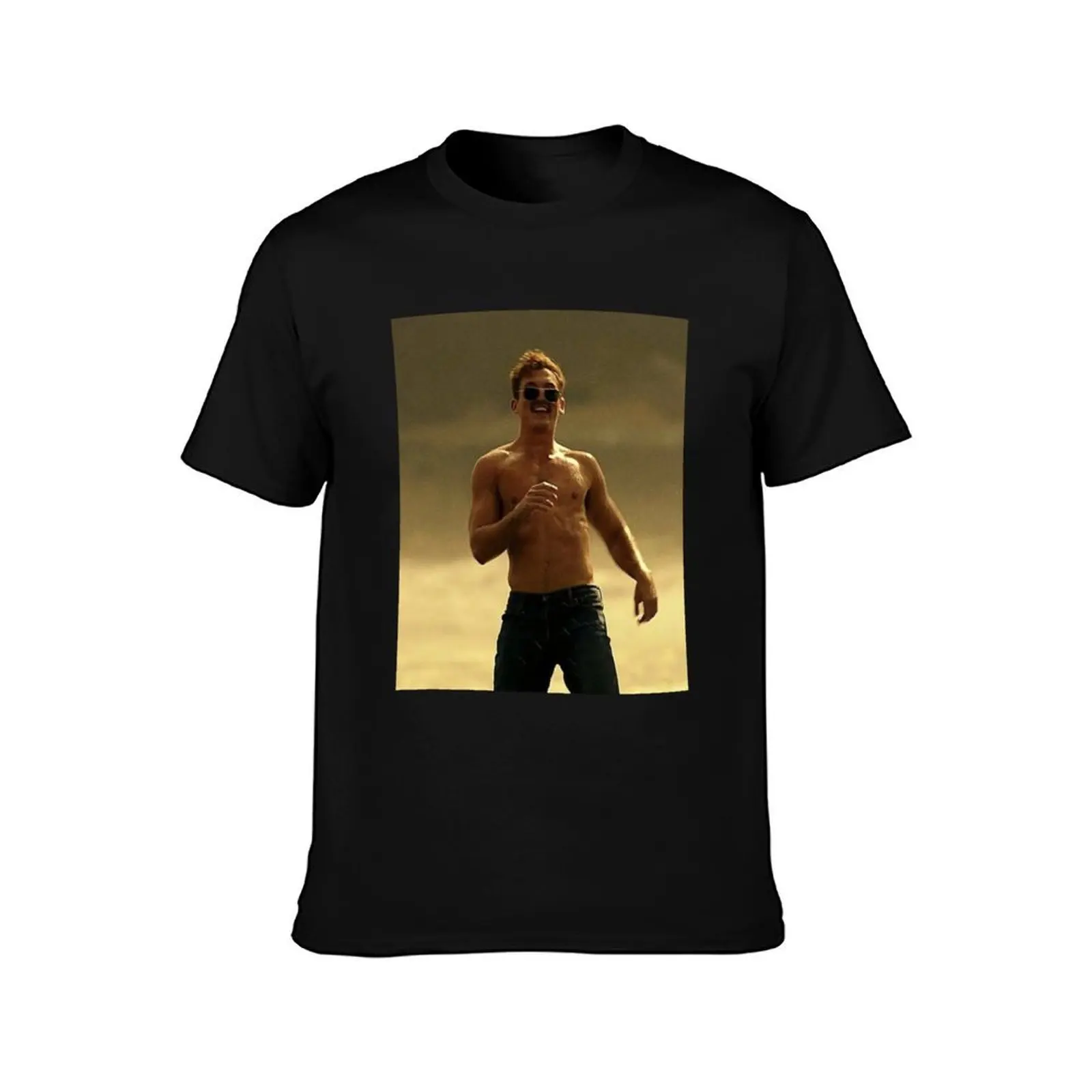 Miles Teller T-Shirt Big Size Short Sleeve Tee for Men T-Shirt