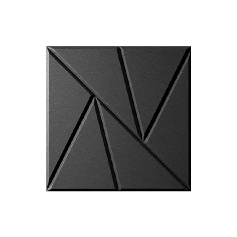 

A06F-12 Pack Self Adhesive Acoustic Panels 11.8Inch X 11.8Inch Sound Proof Foam Panels (Black)