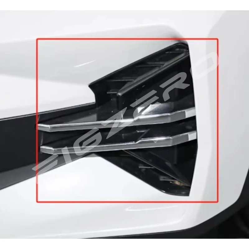 

Genuine for Trumpchi GS8 2022-2025 Front Bumper Bar Fog Light Frame Chrome Trim Strip Three Layer Vacuum Electroplating