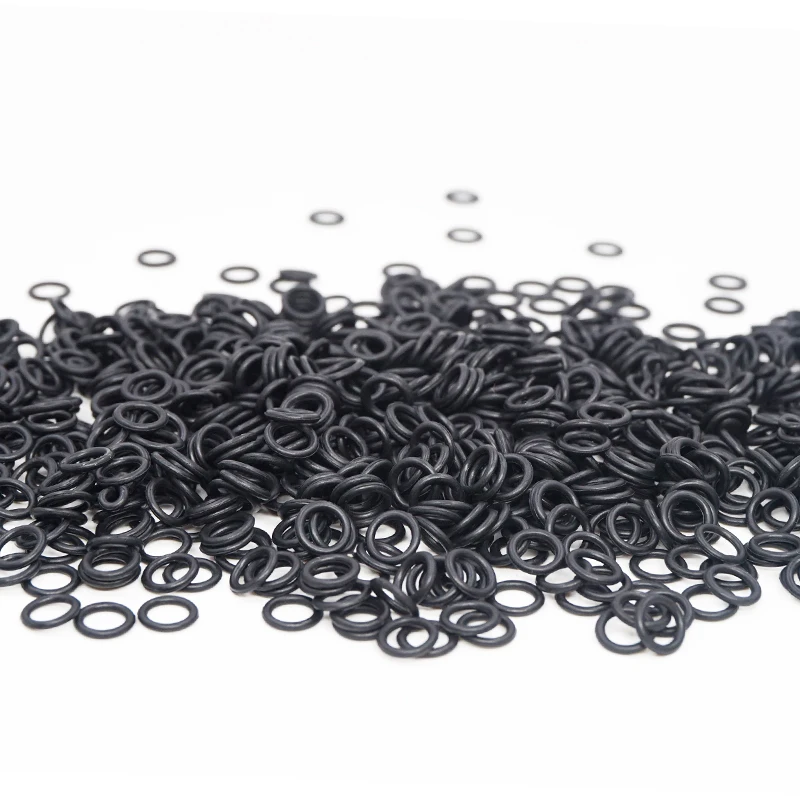 CS 1.2/2/4mm O-ring Thickness Cross Section NBR Nitrile Rubber Sealing Gasket Rubber Washer Ring Wholesale in Specifications
