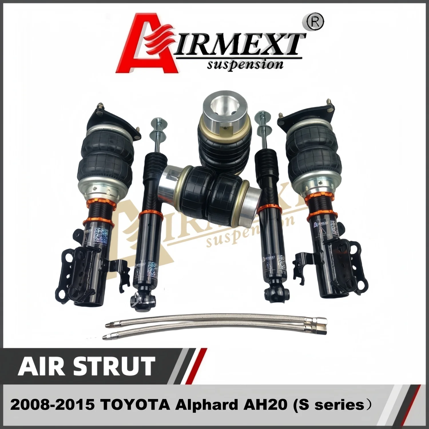 For TOYOTA ALPHARD AH20 (2007~2014 )/air strut pack Air suspension kit /coilover air spring/Auto part air spring/pneumatic