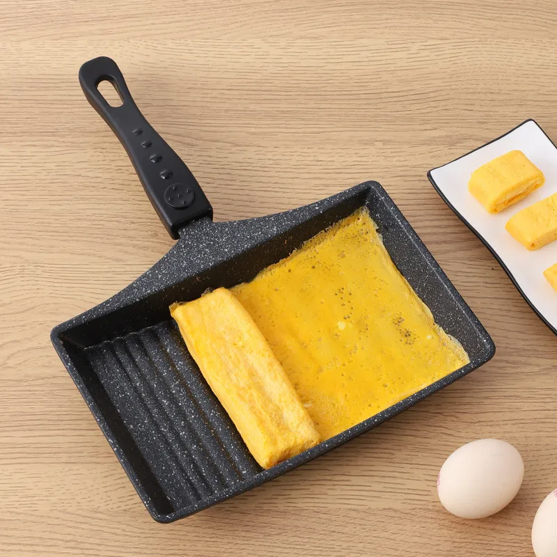 Non-Stick Wave Bottom Omelette Saucepan Egg Roll Pancake Frying Pan Cooking Pots Kitchenware Kitchen Cookware Toolsv