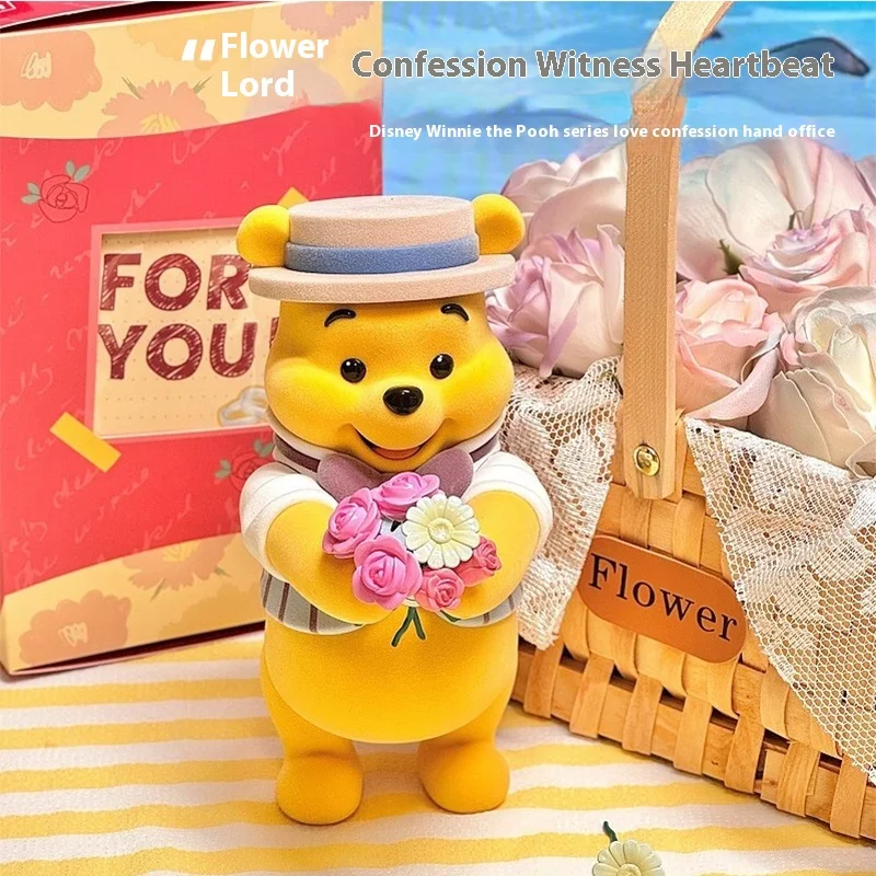 Miniso Winnie  Friends Party Theme Creative Action Figure Collectible Souvenir Anime Figures Home Decoration Gifts For Kids