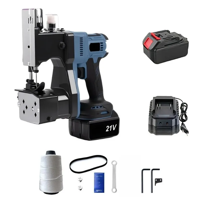 For wireless sewing machine, woven bag sealing and packing machine