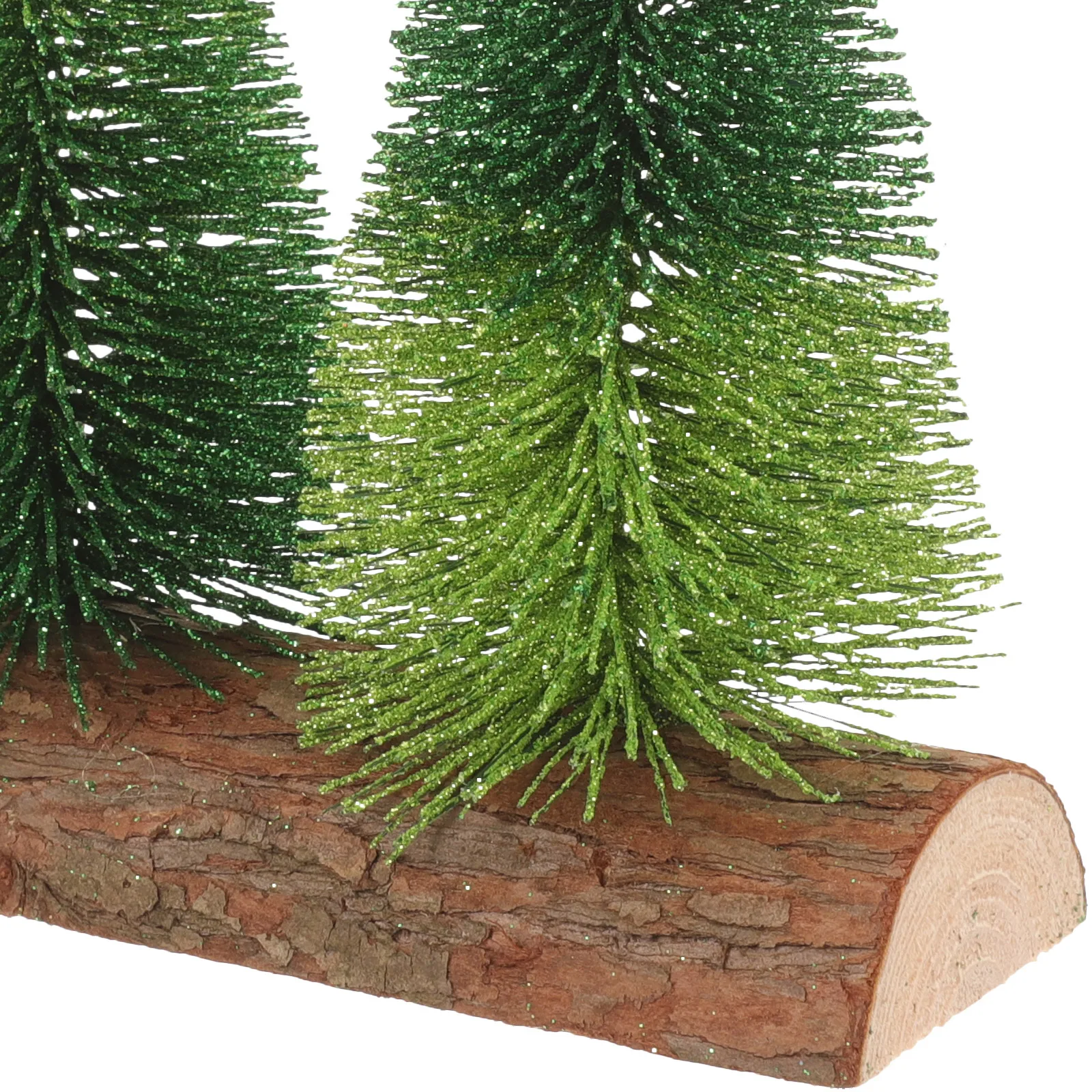 

Mini Christmas Tree Wooden Base Decorative Mini Tabletop Xmas Party Decoration Festive Scene Props Christmas Tree