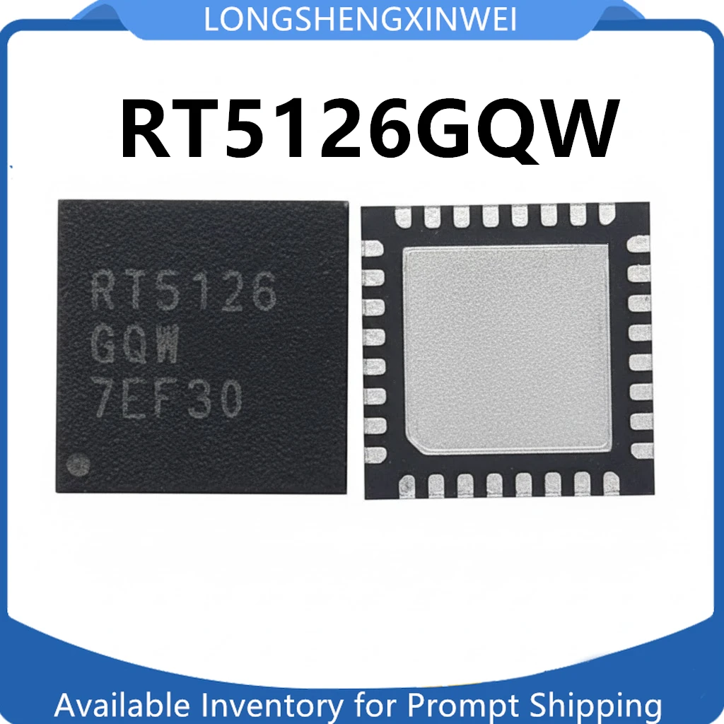1PCS NEW Original RT5126GQW QFN32 Package PS5 Motherboard Power Management Chip in Stock