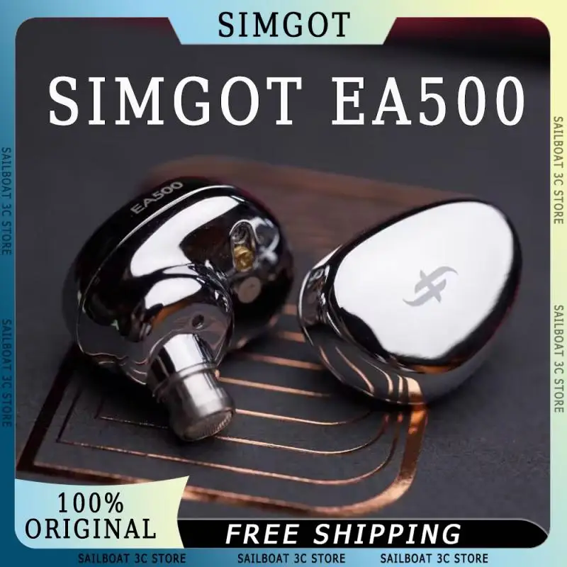 

SIMGOT EA500 Wired HIFI Earphone Dual-Magnetic-Circuit Dual-Cavity Stereo Sound Music Gamer Earbuds With Detachable Cable Custom