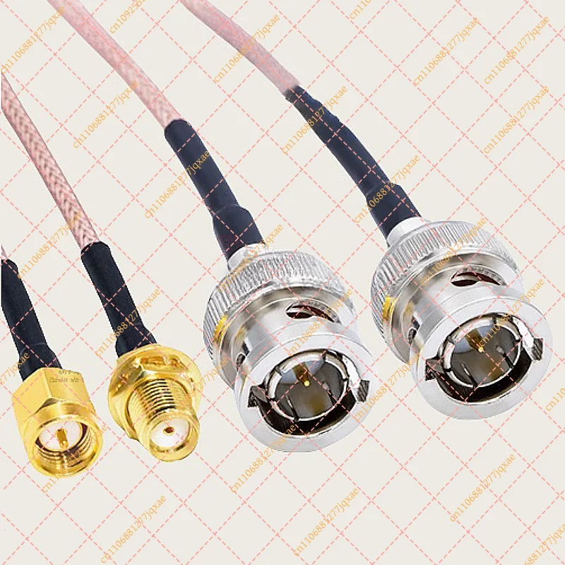 75 Ohm BNC to SMA RG179 Video Cable | SDI Coaxial Jumper for Broadcast & Testing