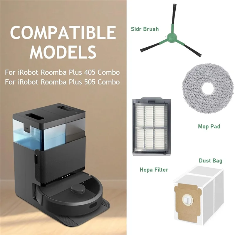 B47B-запасные части 1 для Irobot Roomba Plus 505 Combo/Plus 405, детали комбинированного робота-пылесоса