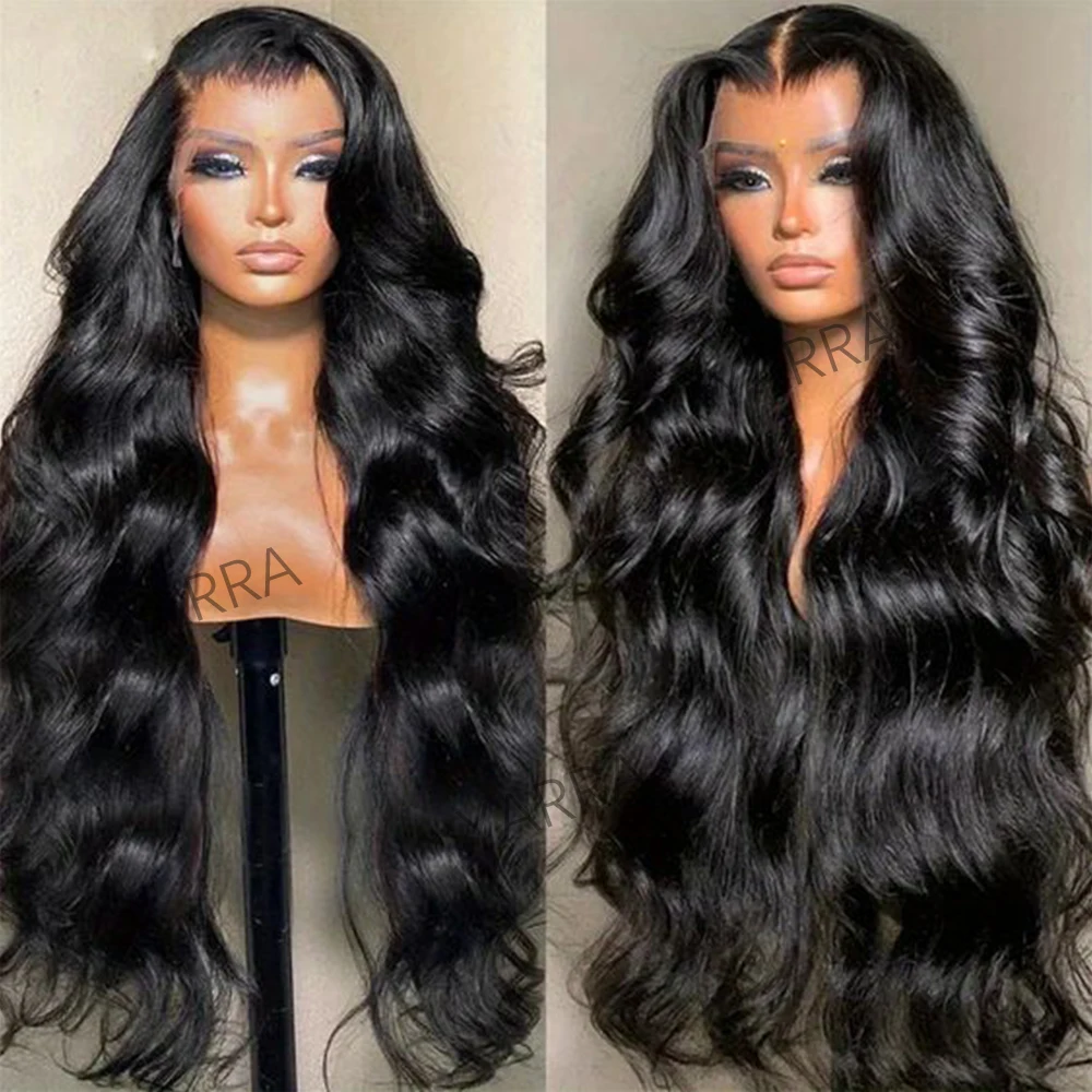 30 34 Inch Body Wave Lace Front Human Hair Wigs For Women 13x4 Brazilian Hair Wigs 360 Full Lace Wig Human Hair PrePlucked Yarra