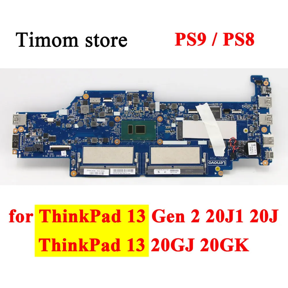 

i7-7500U i5-7300U i3-7100U i7-6500U i5-6300U i3-6100 3855 для ThinkPad 13 Gen 2 20J1 20J 20GJ 20GK Lenovo S2 Материнская плата PS9 PS8