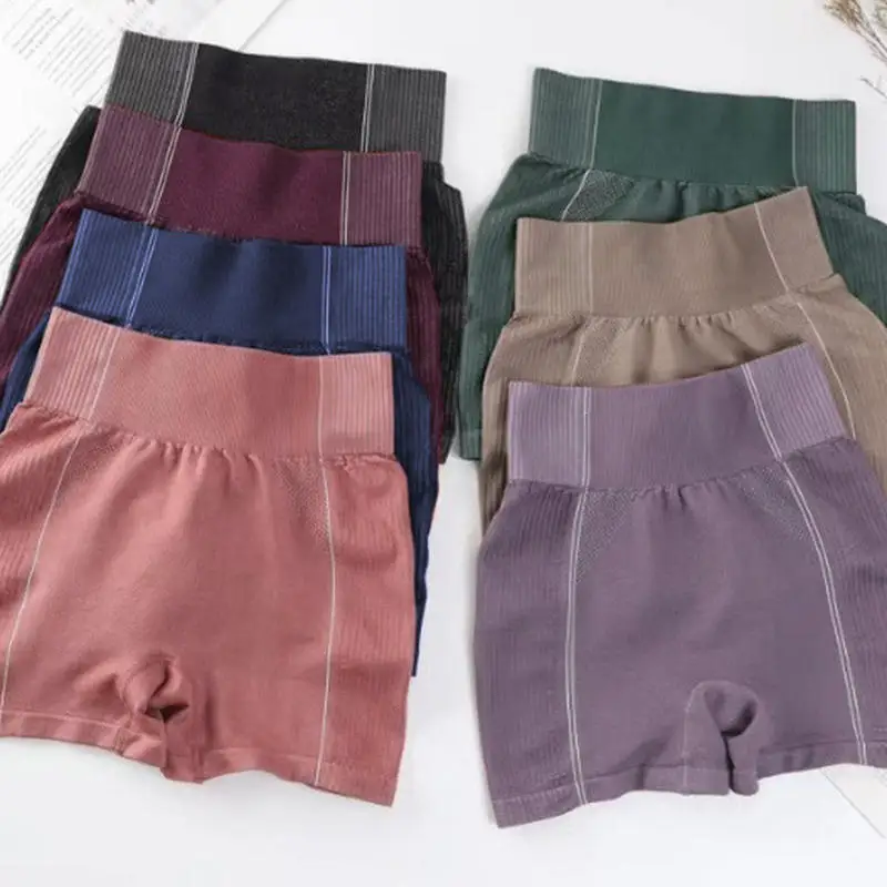 

Women's Sports Yoga Shorts High Waist Hip Lift Fitness Running Cycling Shorts Outdoor Leisure Running Fitness Workout