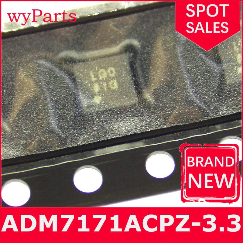 New/1Pcs ADM7171ACPZ-3.3 LFCSP-8 LDO Voltage Regulators 6.5V 1A ADM7171 ADM7171ACP ADM7171ACPZ