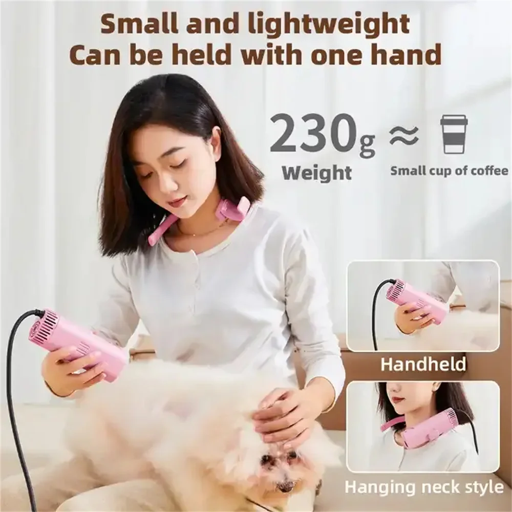 Pet Hair Dryer Powerful Silent Hair Blowers Big and Small Dogs Special Blow Dryers