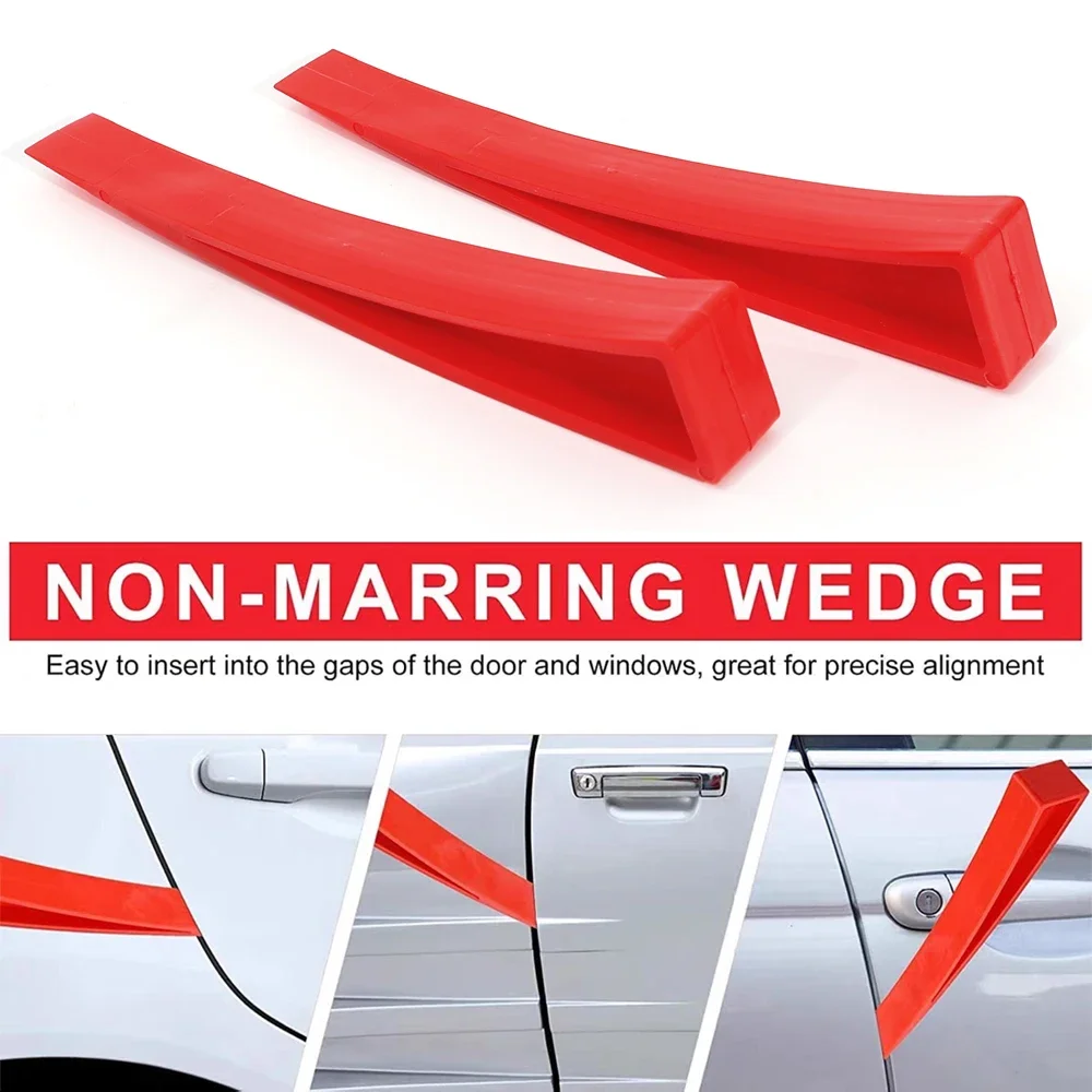 Neue Rote Auto Tür Keil Panel Paintless Dent Removal Reparatur Hand Werkzeug für Fenster Auto Keil Pumpe Schlosser Tür Reparatur – Detail 9