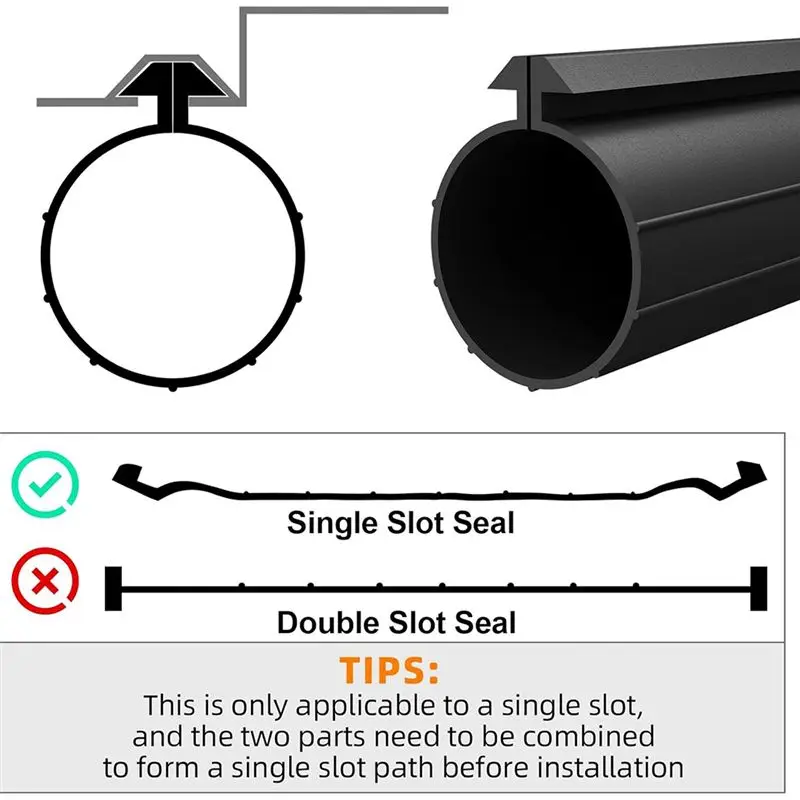 Durable-Garage Door Bottom Weather Seal For Wayne Dalton For Single Channel Garage Door