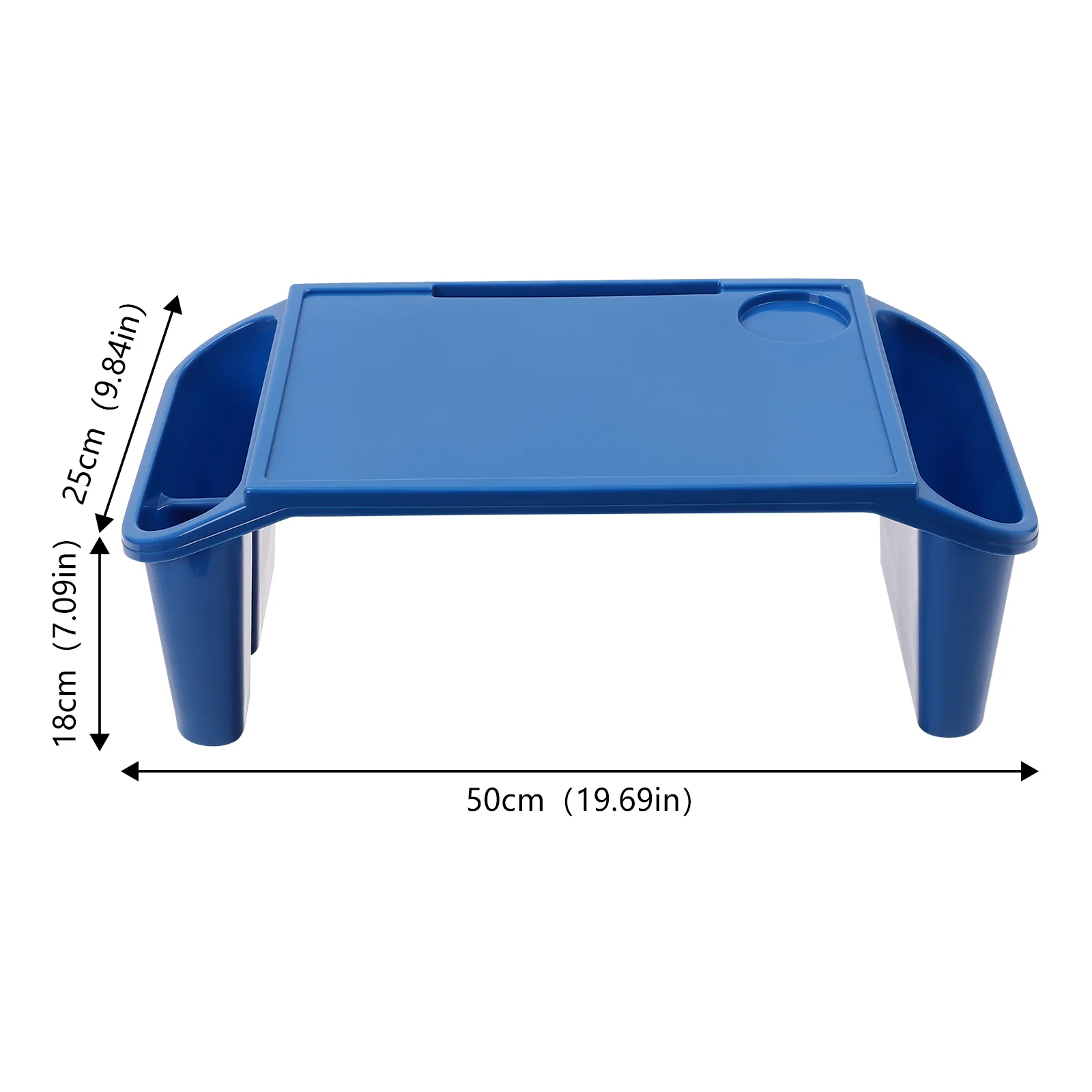 6Pcs Color Children's Laptop with Side Storage Multifunctional Movable Dining Table Suitable for Kindergartens and Families